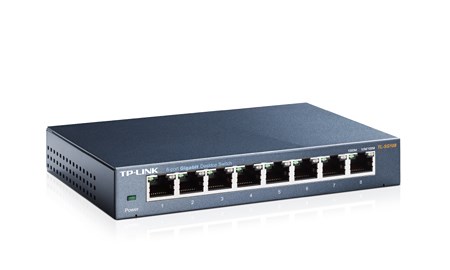 TP-Link Gigabit Ethernet TL-SG108 - 8 poorts